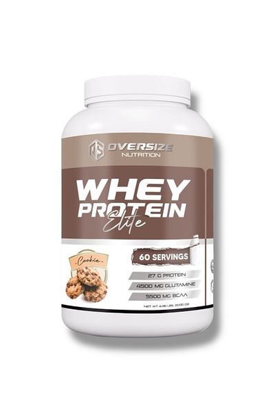 Oversize Nutrition Whey Protein Elite Cookie Flavored 2000g 60 Servings
