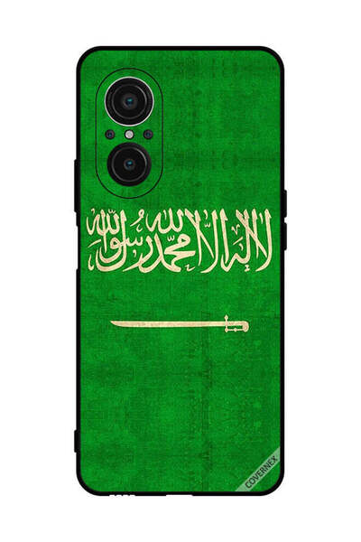 Covernex غطاء حماية لهاتف هواوي نوفا 9 إس إي - علم المملكة العربية السعودية -...