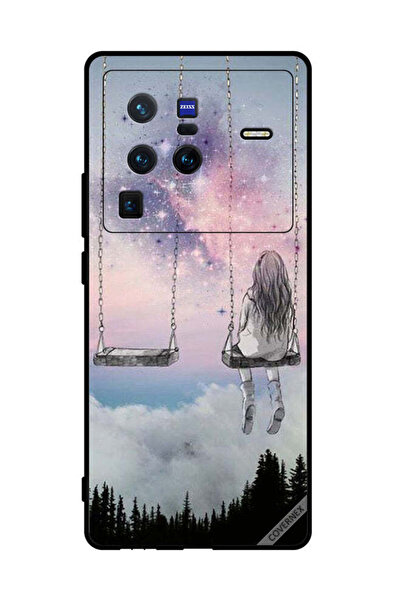 Covernex غطاء حماية لهاتف فيفو X80 برو - فتاة وحيدة حزينة
