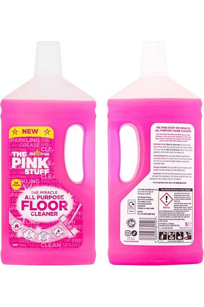 THE PINK STUFF Pink Stuff Miracle All Purpose Floor Cleaner is a comprehensive cleaning solution for your home, leaving floors and surfaces spotless.