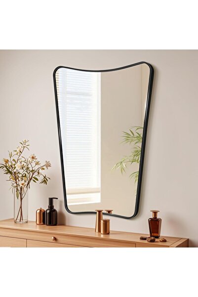 MKS Design 60x80 Asimetrik Ayna / Düzensiz Ayna / Asimetrik Ayna / Ayna Dekoru / Düzensiz Ayna / Lüks Ayna