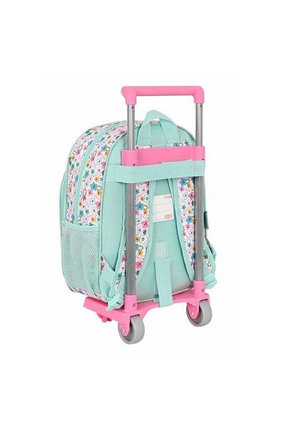 Peppa Pig Light Blue Peppa Pig Wheeled School Backpack, 26x34x11 cm