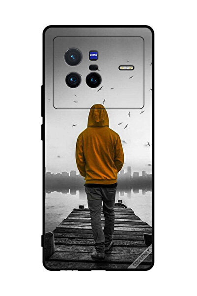 Covernex غطاء حماية لهاتف فيفو X80 - فتى حزين يمشي