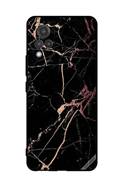 Covernex غطاء حماية لهاتف فيفو V21 بنمط رخامي