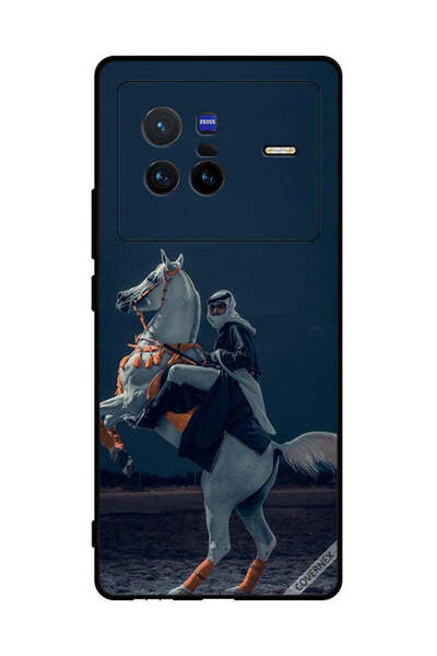 Covernex غطاء حماية لهاتف فيفو X80 - شاب على حصان