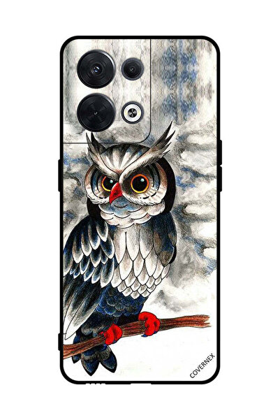 Covernex غطاء حماية لهاتف Oppo Reno8 - رسم بومة