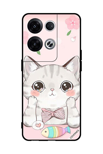 Covernex غطاء حماية لهاتف Oppo Reno8 Pro+ Cat And Fish