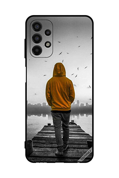 Covernex غطاء حماية لهاتف سامسونج جالاكسي A13 - فتى حزين يمشي