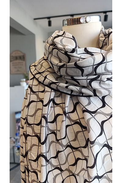La Boutique Eşarp La Bouti̇que 100% Bamboo Summer Series Shal