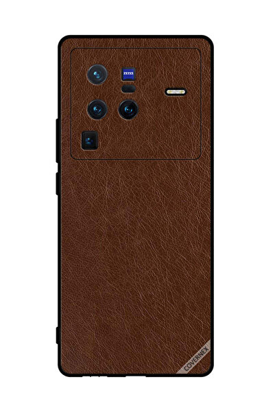 Covernex غطاء حماية جلدي لهاتف فيفو X80 برو