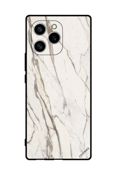 Covernex غطاء حماية لهاتف Honor 60 SE بنمط رخامي متصدع كلاسيكي