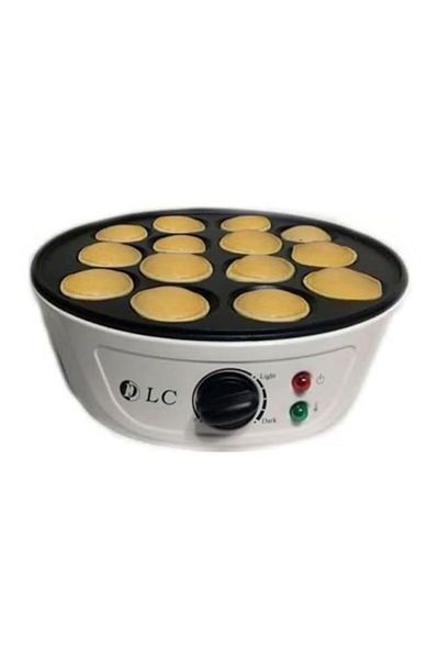 DLC Electric Pancake Maker 750W – DLC-SH-6006 White/Black, Non-Stick Surface