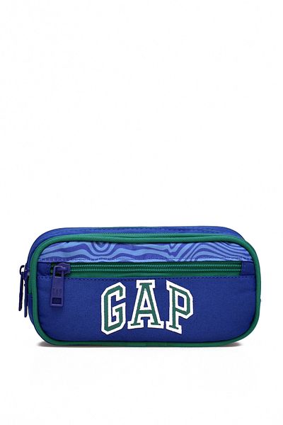 GAP Multi-Eye Pen Holder Three Compartment Pen Box Blue 12815