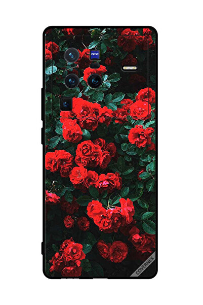 Covernex Protective Case Cover For vivo X80 Pro Rose Garden