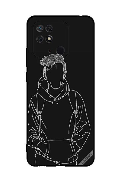 Covernex غطاء حماية لهاتف شاومي ريدمي 10 سي - رسم جاكيت بوي