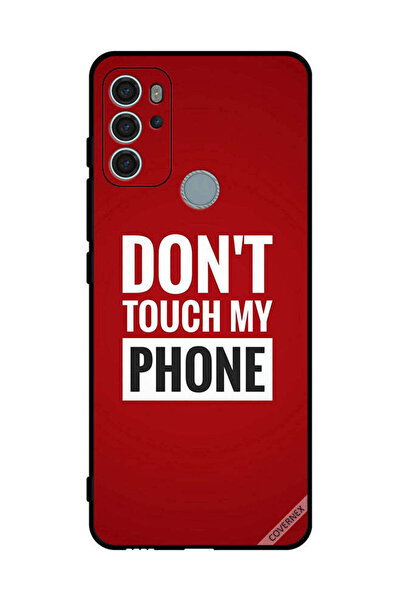 Covernex Protective Case Cover For Motorola Moto G60S Don't Touch My Phone Bold