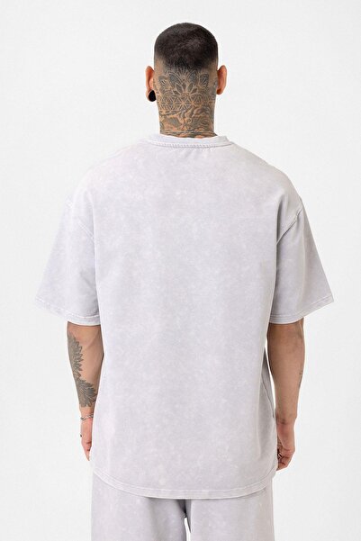 VAMOSCLO Πλενόμενο σετ αθλητικών ρούχων oversized Χρώμα γκρι