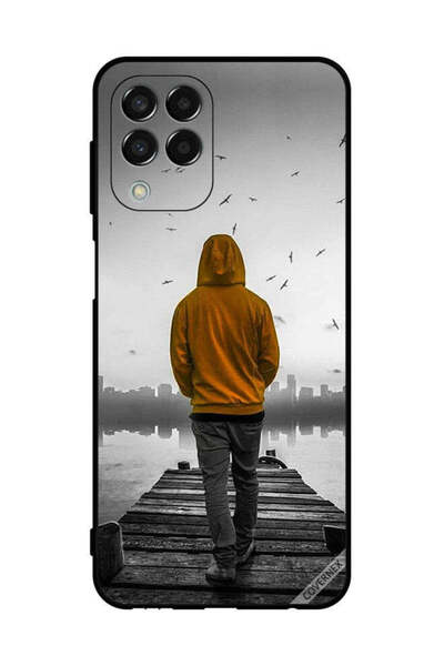 Covernex غطاء حماية لهاتف سامسونج جالاكسي M33 - فتى حزين يمشي