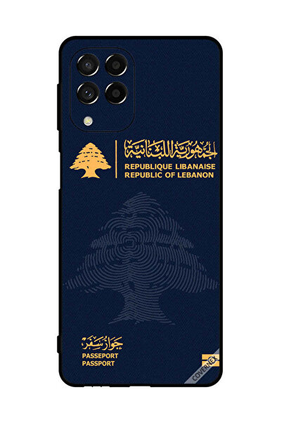 Covernex غطاء حماية لهاتف سامسونج جالاكسي M53 جواز سفر لبناني