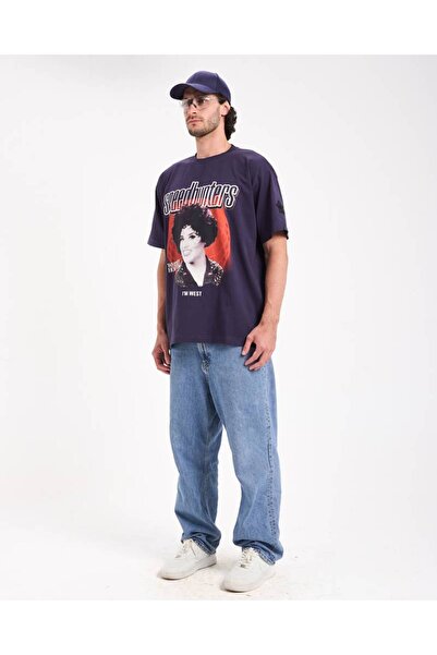 I'm west Speedhunters T-shirt -NAVY
