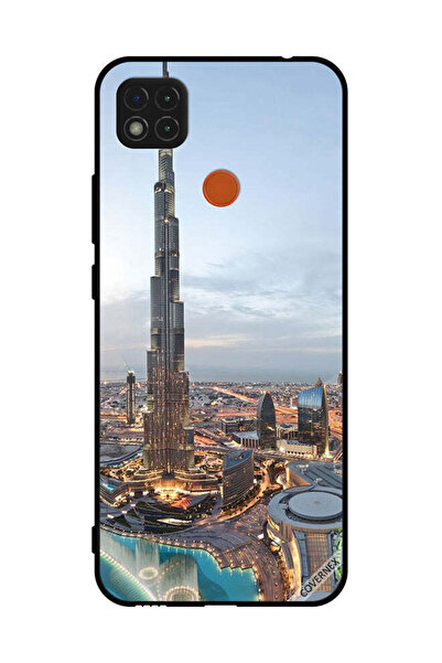 Covernex غطاء حماية لهاتف شاومي ريدمي 10A منظر جميل لوسط مدينة دبي