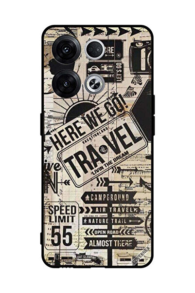 Covernex غطاء حماية لهاتف Oppo Reno8 Pro+ Here We Go Travel
