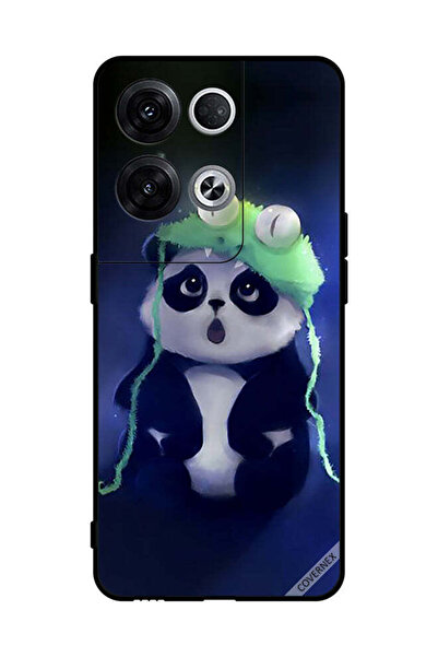 Covernex Protective Case Cover For Oppo Reno8 Pro+ Panda In Cap