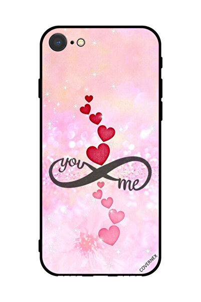 Covernex غطاء حماية لجهاز Apple iPhone SE (2022) قلوب أنت إنفينيتي أنا