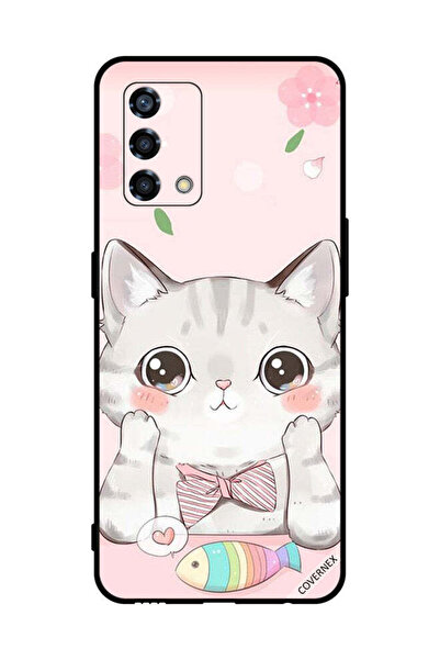 Covernex غطاء حماية لهاتف Oppo Reno6 Lite Cat And Fish