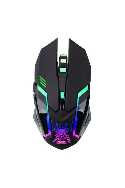 Renew Force Force gaming mouse, Wireless 2.4 G, RGB lighting, USB, Rechargeable, FastCharge