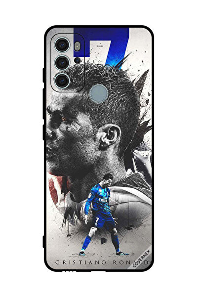 Covernex غطاء حماية لهاتف موتورولا موتو جي 60 إس كريستيانو رونالدو