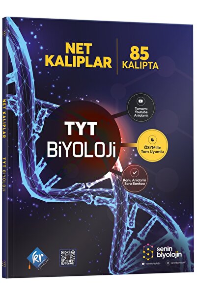 KR Akademi Yayınları Senin Biyolojin Net Kalıplar TYT Biyoloji Konu Anlatımlı Soru Bankası