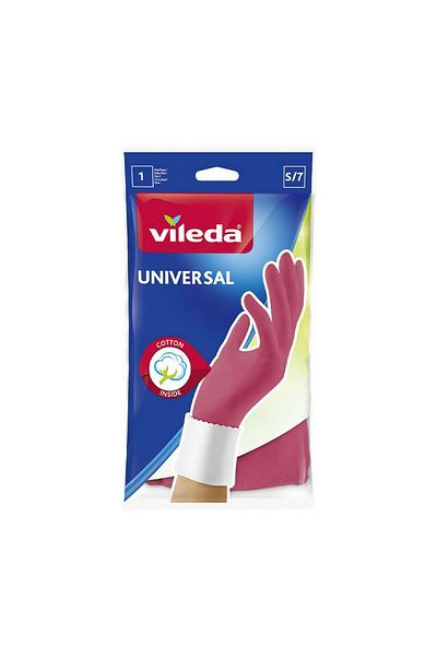 Vileda Disposable Gloves S, Microfiber