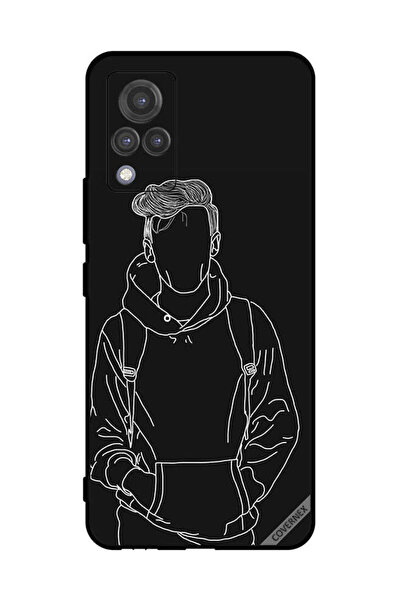Covernex غطاء حماية لهاتف فيفو V21 5G رسم جاكيت بوي