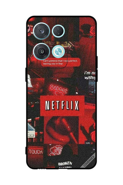 Covernex غطاء حماية لهاتف Oppo Reno8 Pro Netflix Tags