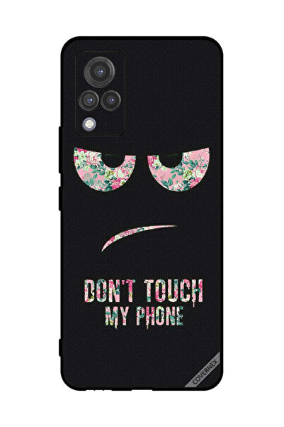 Covernex Protective Case Cover For vivo V21 Don't Touch My Phone Floral