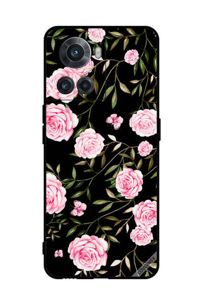 Covernex غطاء حماية لهاتف OnePlus 10R ورود في باقات من الأوراق الصغيرة