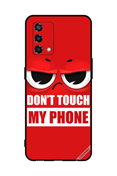 Covernex غطاء حماية لهاتف Oppo Reno6 Lite - لا تلمس هاتفي - Angry Bird