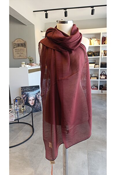 La Boutique Eşarp LA BOUTİQUE % 100 BAMBU YAZ SERİNLİĞİ ŞAL