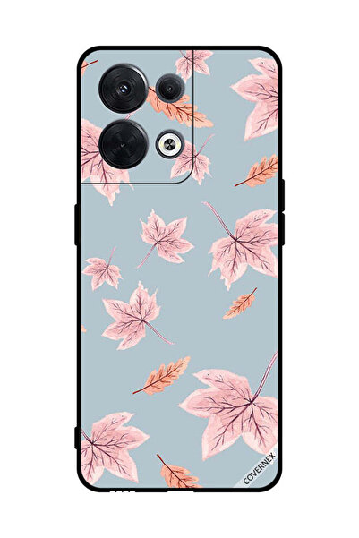 Covernex Protective Case Cover For Oppo Reno8 Autumn Leaves Print