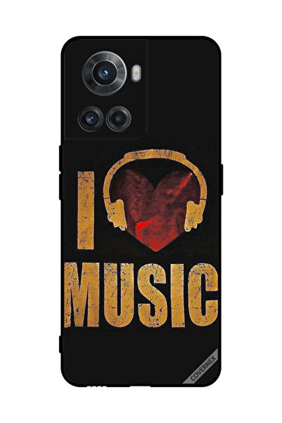 Covernex Protective Case Cover For OnePlus 10R Vintage I Love Music
