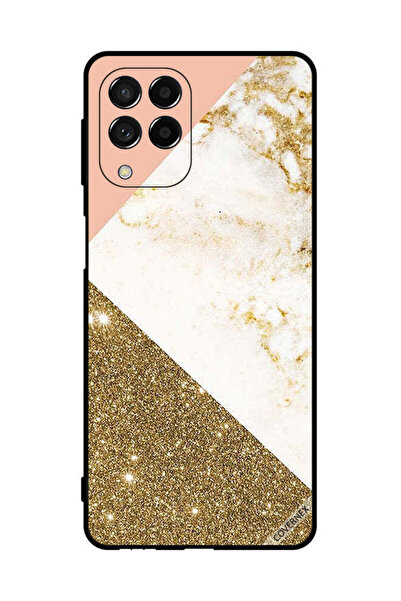 Covernex غطاء حماية لهاتف سامسونج جالاكسي M53 بنقوش لامعة ورخامية