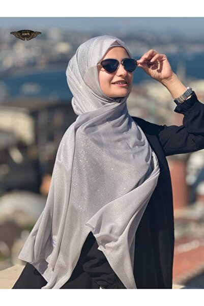 ALDIRA Women's Silvery Silver Silvery Evening Dress Shawl