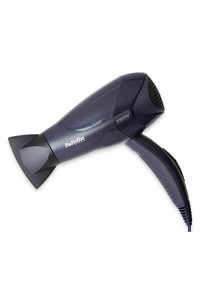 BABYLİSS Uscător de păr de călătorie, BaByliss D212E, 2000W, negru/violet