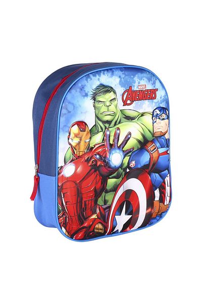 Marvel The Avengers School Backpack, Blue, 25 x 31 x 10 cm