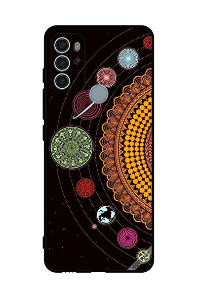 Covernex غطاء حماية لهاتف موتورولا موتو جي 60 إس - أشكال ماندالا الفضائية