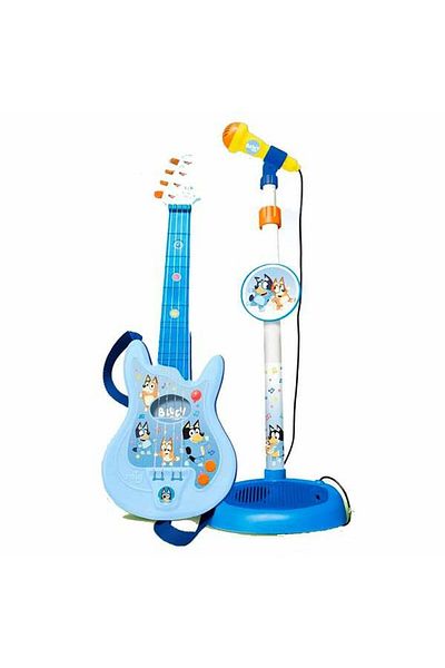 bluey Guitar with Adjustable Microphone Bluey, 60 x 30 x 17 mm