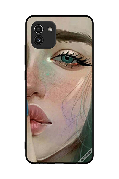Covernex غطاء حماية لهاتف سامسونج جالاكسي A03، ششش، إنها حزينة