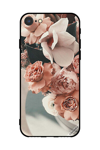 Covernex غطاء حماية لهاتف Apple iPhone SE (2022) باقة زهور