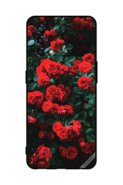 Covernex غطاء حماية لهاتف Oppo Reno6 Lite Rose Garden